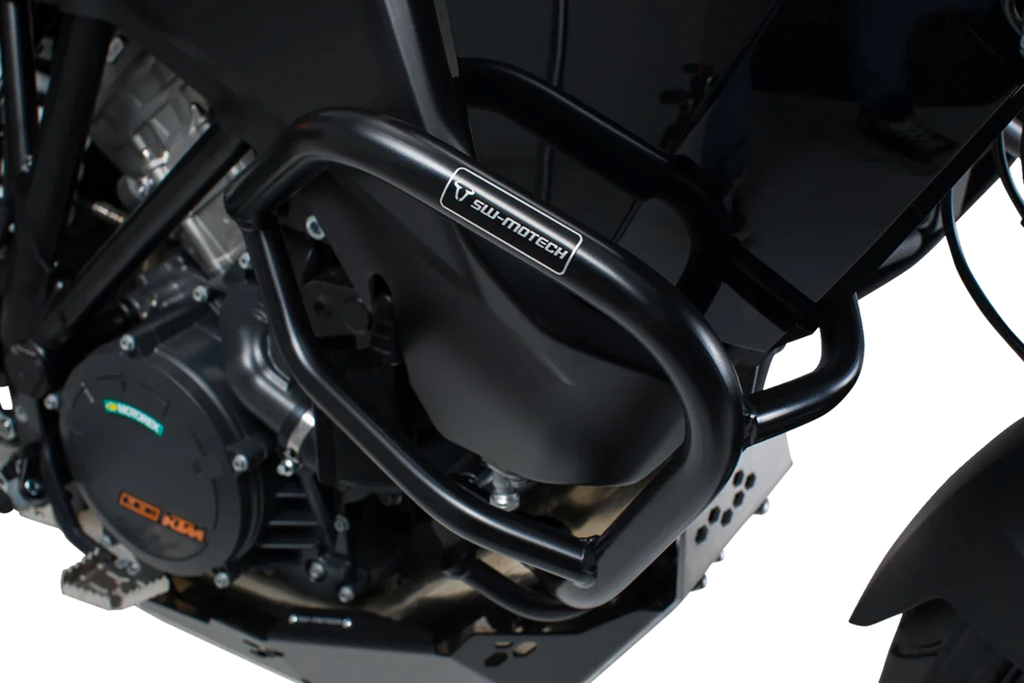 SW-MOTECH Crash Bar - Left/Right - Black - KTM - 1050/1090/1290 SBL.04.873.10000/B - Side View