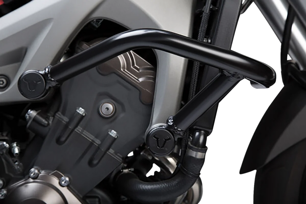 SW-MOTECH Crash Bar - Left/Right - Black - Yamaha - MT-09/FJ-09 | 900 Tracer/XSR SBL.06.525.10000/B