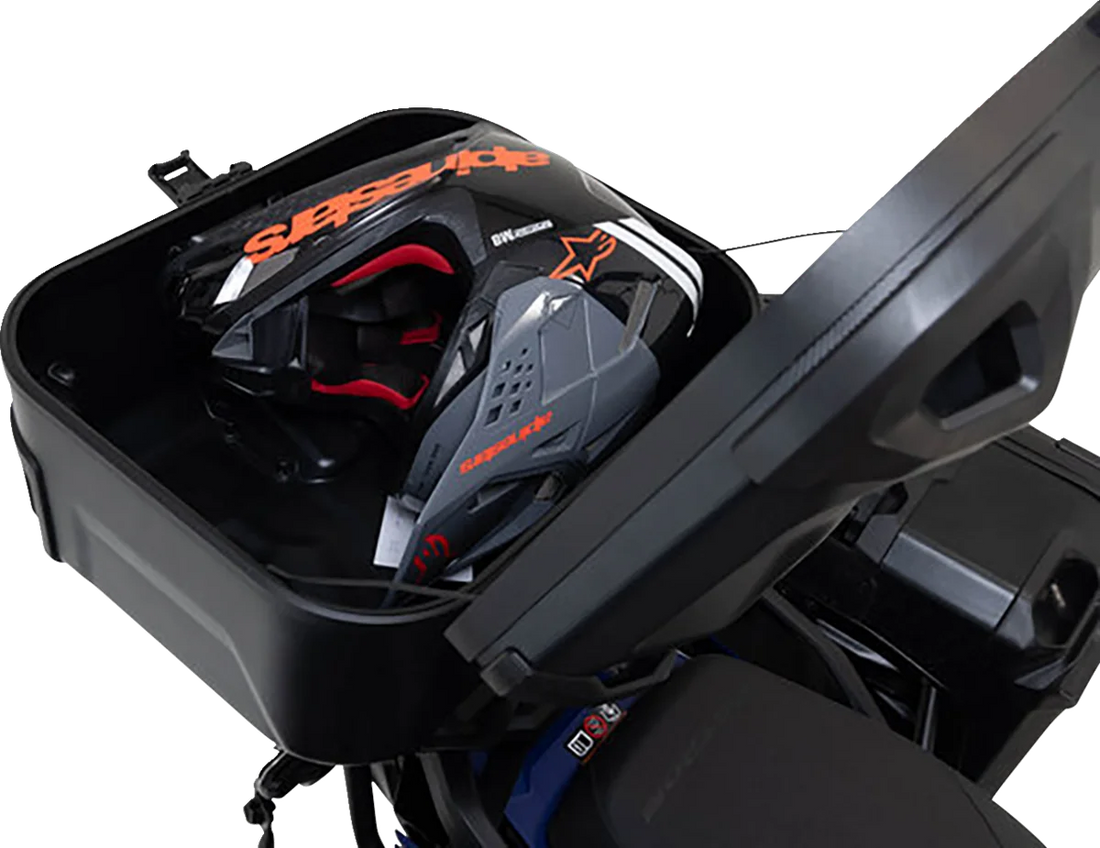 SW-MOTECH DUSC Hard Case System - Black - BMW G310GS '17-'24 GPT.07.862.65000/B - Back View
