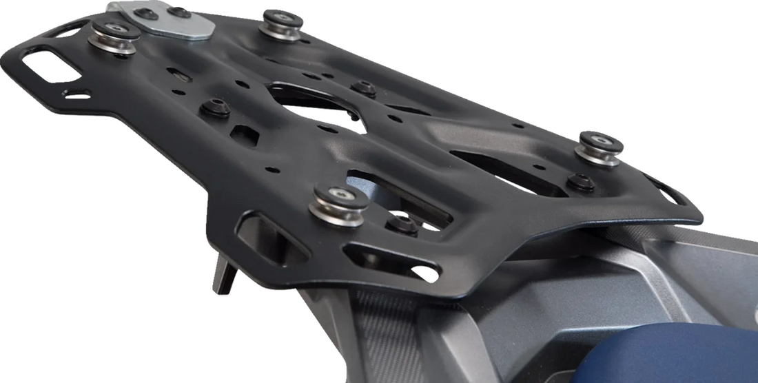 SW-MOTECH DUSC Hard Case System - Black - Honda Africa Twin '16-'22 GPT.01.622.65000/B - Back View