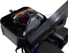 Load image into Gallery viewer, SW-MOTECH DUSC Hard Case System - Black - Kawasaki Z 650 '21-'24 GPT.08.993.65000/B - Back View