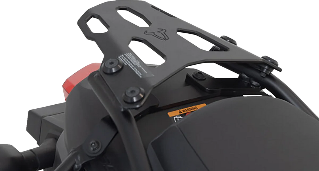 SW-MOTECH DUSC Hard Case System - Black - Suzuki V-Strom 650 '16-'24 GPT.05.876.65000/B - Back View