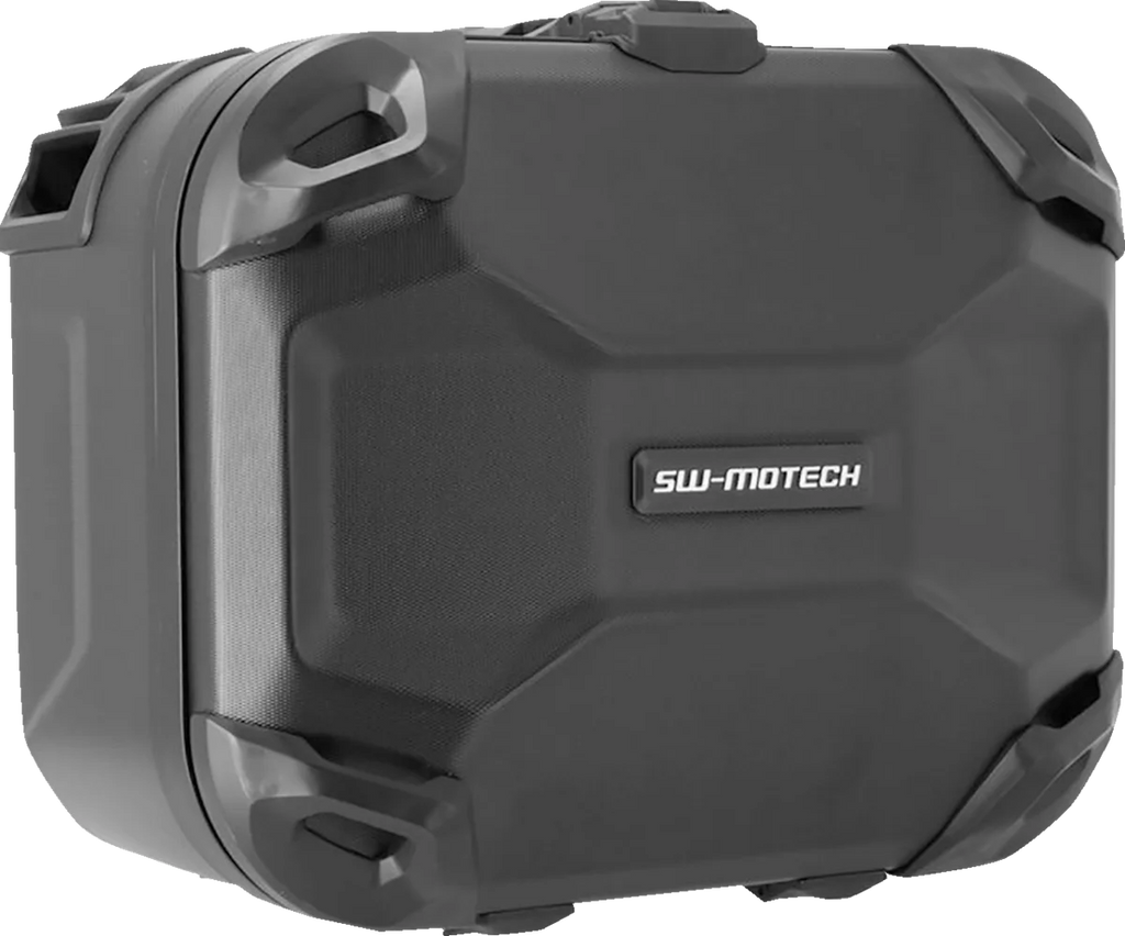SW-MOTECH DUSC Hard Case System - Black - Triumph Speed Triple 1050 '18-'20 GPT.11.901.65000/B - Side View