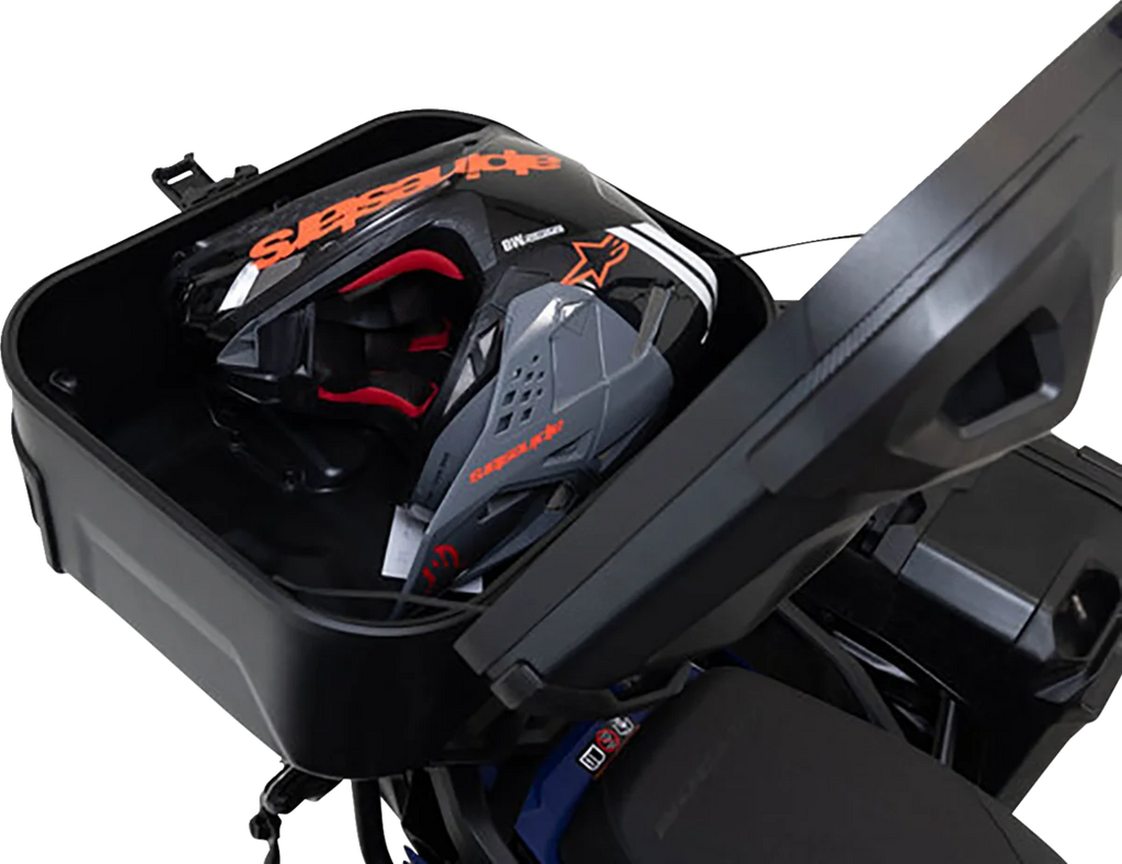 SW-MOTECH DUSC Hard Case System - Black - Triumph Tiger 800 '10-'19 GPT.11.747.65000/B - Back View