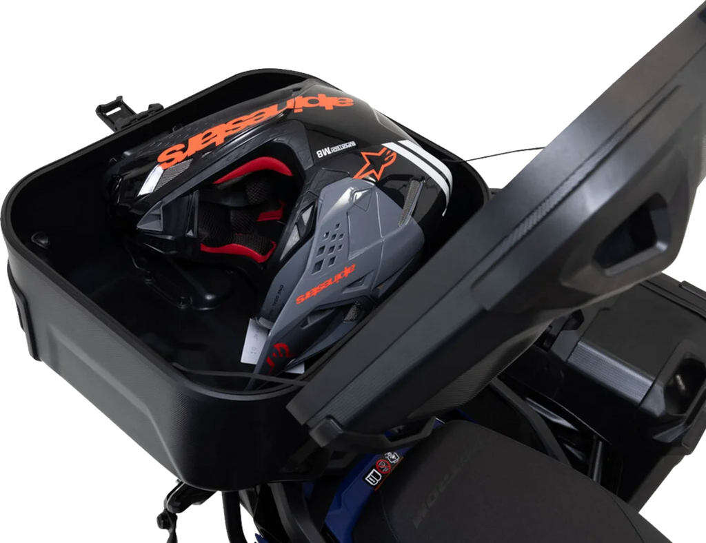 SW-MOTECH DUSC Hard Case System - Black - Yamaha Tracer 9 GT '21-'24 GPT.06.921.65000/B - Side View