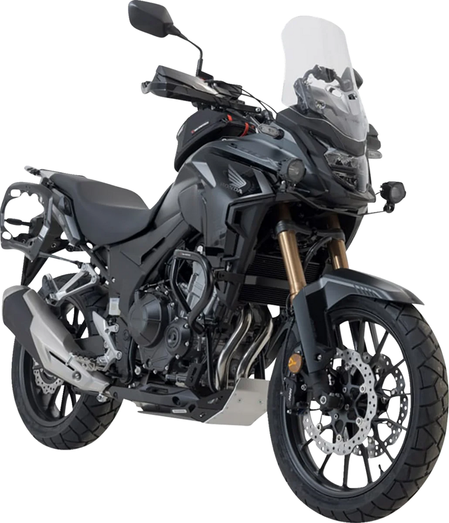 SW-MOTECH DUSC Hard Case System - Honda CB/NX '13-'24 KFT.01.400.65000/B - Back View