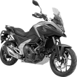 Load image into Gallery viewer, SW-MOTECH DUSC Hard Case System - Honda NC '20-'24 KFT.01.841.65000/B - Back View
