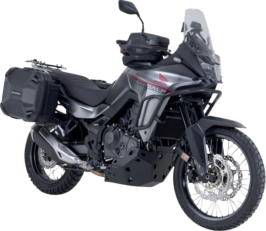 SW-MOTECH DUSC Hard Case System - Honda Transalp '24 KFT.01.070.65000/B - Side View