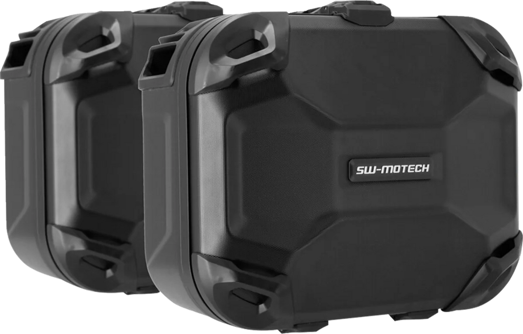 SW-MOTECH DUSC Hard Case System - Multistrada '15-'24 KFT.22.114.65000/B - Side View