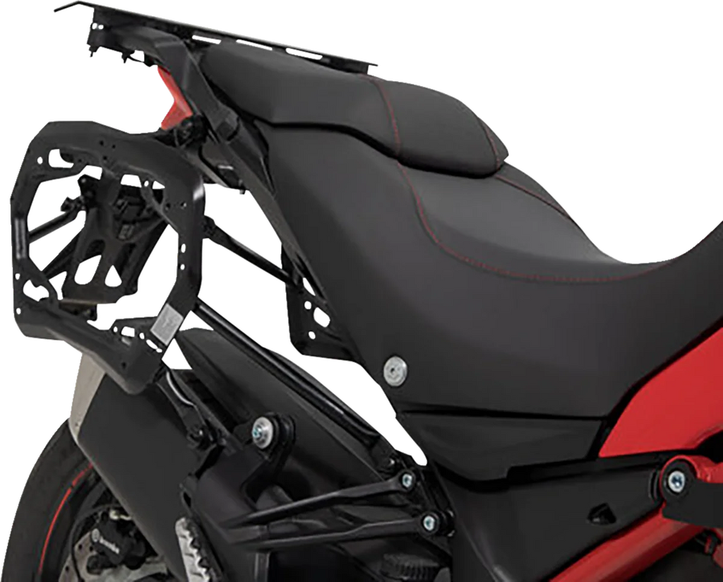 SW-MOTECH DUSC Hard Case System - Multistrada '15-'24 KFT.22.114.65100/B - Side View