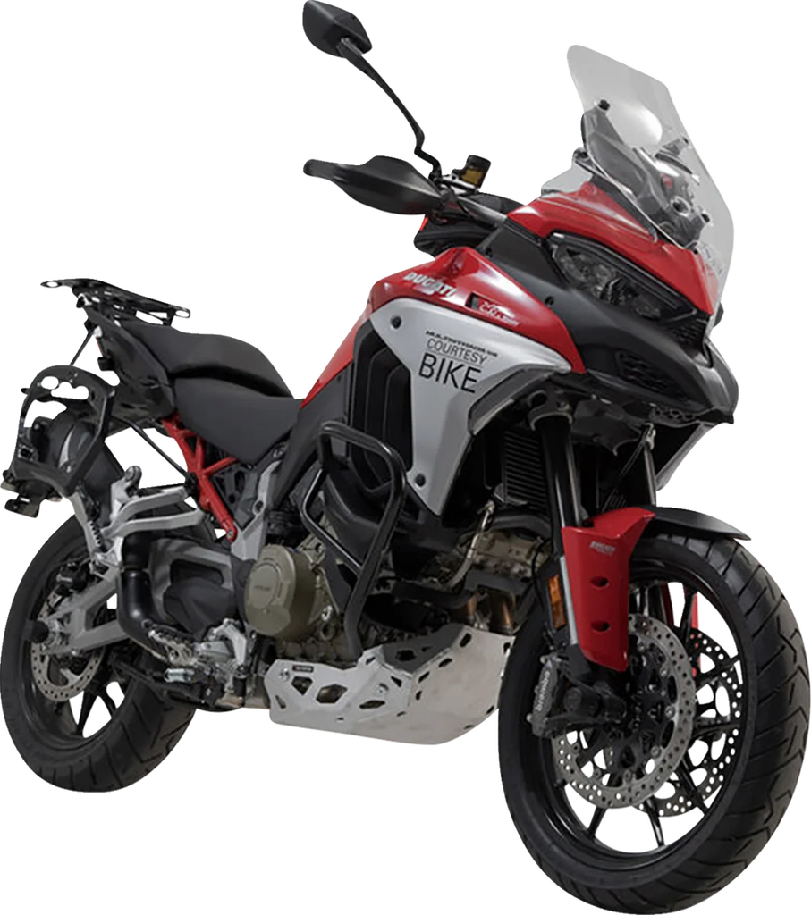 SW-MOTECH DUSC Hard Case System - Multistrada V4 '20-'24 KFT.22.822.65100/B - Back View