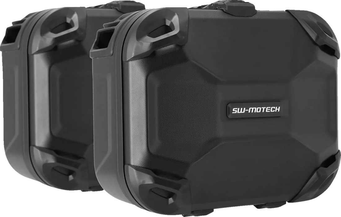 SW-MOTECH DUSC Hard Case System - Multistrada V4 KFT.22.822.65200/B - Side View