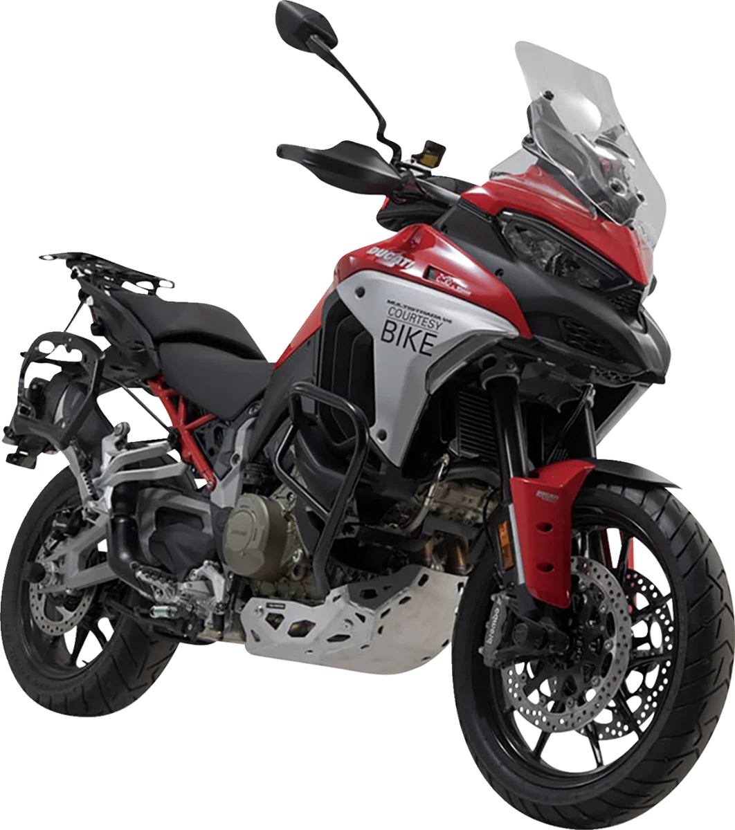 SW-MOTECH DUSC Hard Case System - Multistrada V4 KFT.22.822.65200/B - Back View