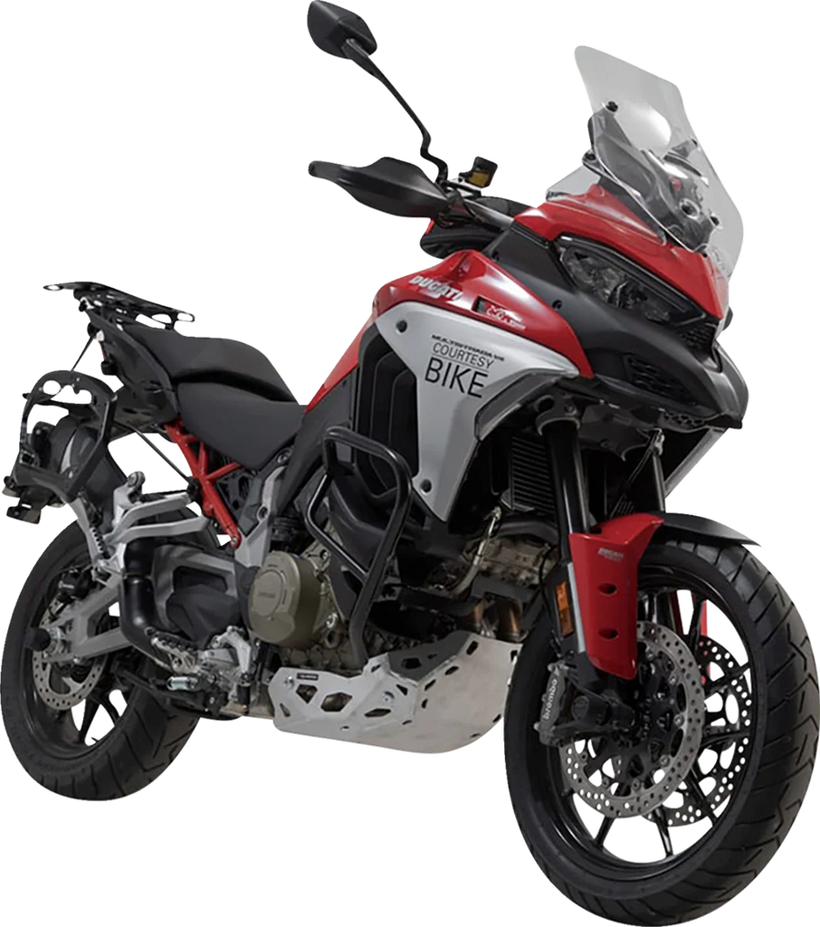 SW-MOTECH DUSC Hard Case System - Multistrada V4 KFT.22.822.65200/B - Back View