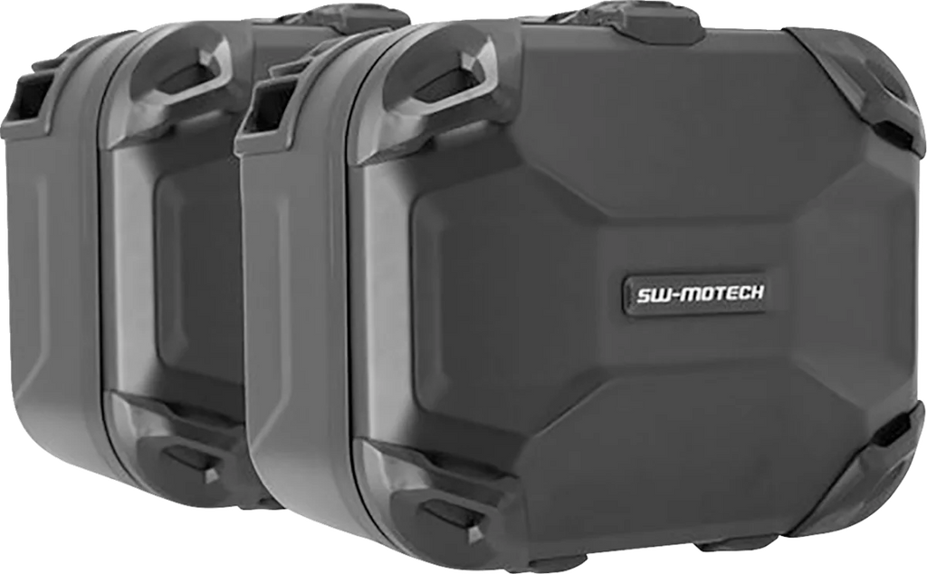 SW-MOTECH DUSC Hard Case System - Multistrada V4 KFT.22.822.65300/B - Side View