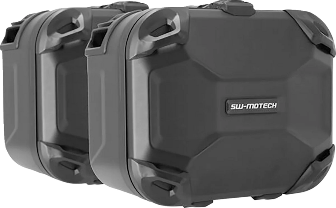 SW-MOTECH DUSC Hard Case System - Suzuki V-Strom 650 KFT.05.876.65100/B - Side View