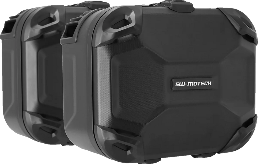 SW-MOTECH DUSC Hard Case System - Tiger Explorer 1200 '22-'24 KFT.11.905.65100/B - Side View