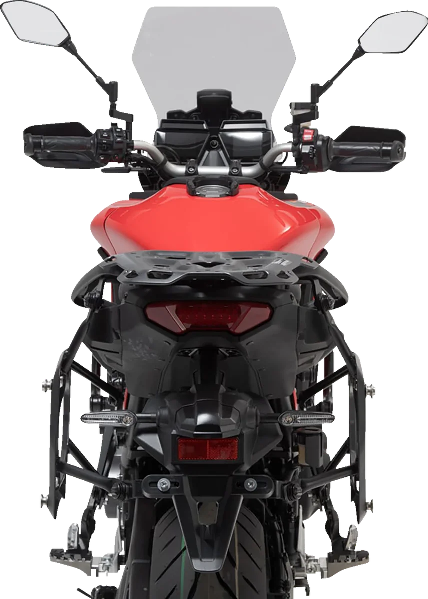 SW-MOTECH DUSC Hard Case System - Yamaha Tracer9 KFT.06.921.65100/B - Side View