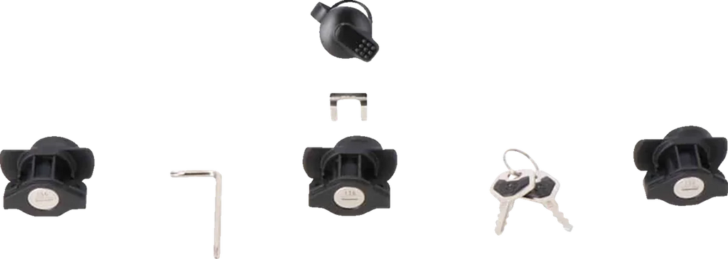 SW-MOTECH DUSC Lock Set - 3 Locks + 1 TRAX Lock Set LOC.00.745.10100