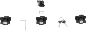 SW-MOTECH DUSC Lock Set - 3 Locks + 1 TRAX Lock Set LOC.00.745.10100