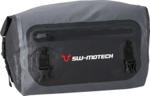 Load image into Gallery viewer, SW-MOTECH Drybag 180 Tail Bag - 18 Liter - Black/Gray BC.WPB.00.018.20000 - Main Product View