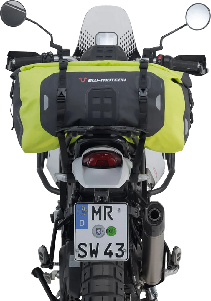 SW-MOTECH Drybag 350 Tail Bag - 35 Liter - Yellow/Gray BC.WPB.00.001.20000Y - Side View