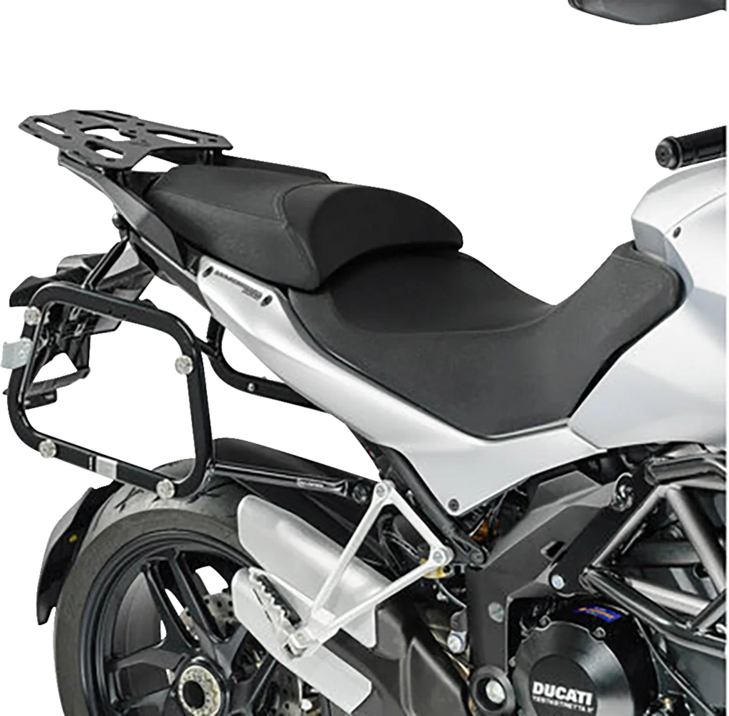 SW-MOTECH EVO Side Carrier - Left/Right - Ducati - Multistrada 1200/S KFT.22.140.20000/B - Side View