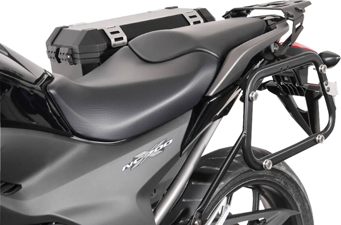 SW-MOTECH EVO Side Carrier - Left/Right - Honda - NC 700/750 KFT.01.129.20000/B - Back View