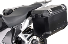 Load image into Gallery viewer, SW-MOTECH EVO Side Carrier - Left/Right - Honda - VFR1200X KFT.01.660.20000/B - Back View