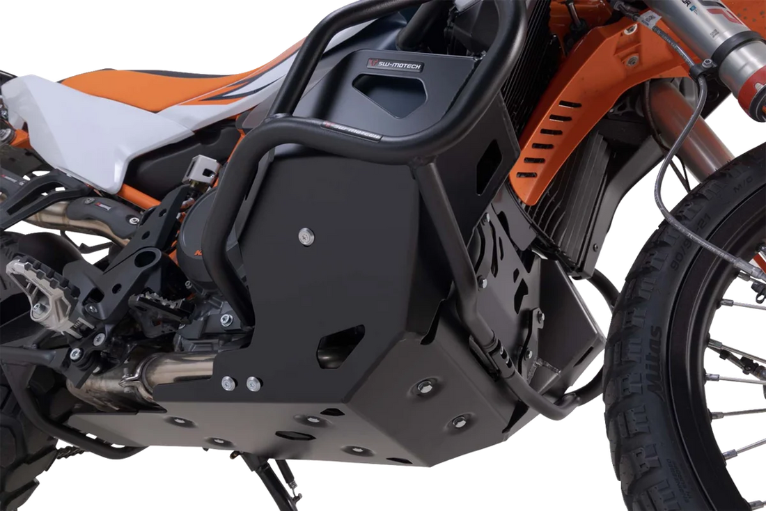 SW-MOTECH Engine Guard - Black -KTM - 790/890 Adventure/R MSS.04.521.10002/B - Side View