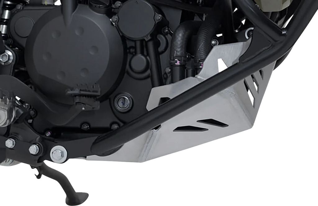 SW-MOTECH Engine Guard - Silver - Kawasaki - KLR 650 S MSS.08.469.10001/S - Side View