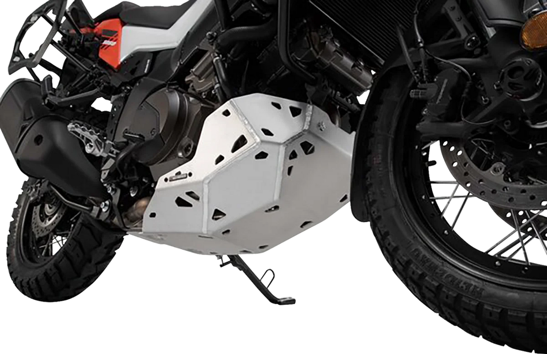 SW-MOTECH Engine Guard - Silver - Suzuki - V-Storm 1050 MSS.05.936.10000 - Side View