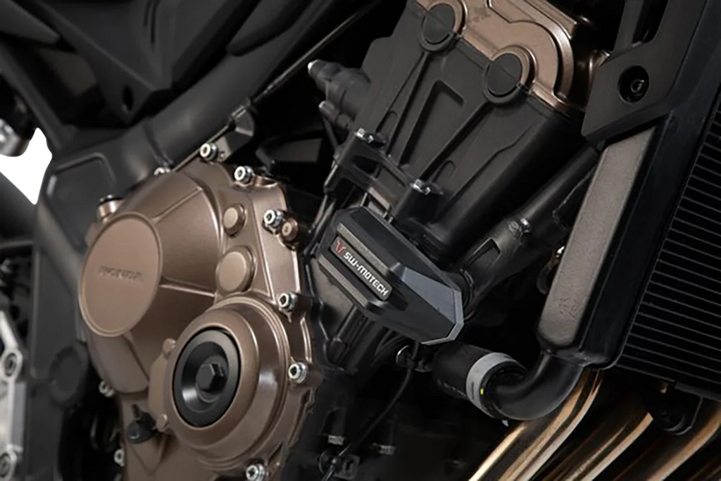 SW-MOTECH Frame Slider Kit - Honda - CB650R STP.01.590.10900/B - Detail View