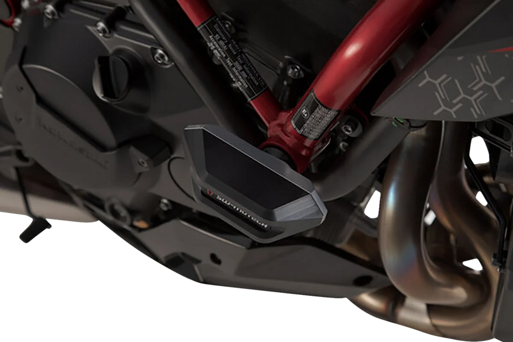 SW-MOTECH Frame Slider Kit - Kawasaki - Z H2 STP.08.590.11700/B - Installation View