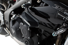 Load image into Gallery viewer, SW-MOTECH Frame Slider Kit - Triumph - Speed Triple 1050 R/S/RS STP.11.590.10300/B