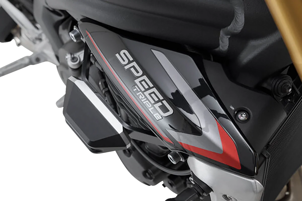 SW-MOTECH Frame Slider Kit - Triumph - Speed Triple 1200 RR/RS STP.11.590.10600/B - Side View