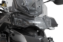 Load image into Gallery viewer, SW-MOTECH Headlight Guard - Triumph LPS.11.953.10000/B - Installation View