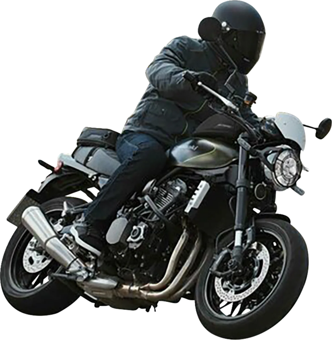 SW-MOTECH ION Extension Tail Bag S - 7 to 15 Liter BC.HTA.00.201.10000 - Installation View