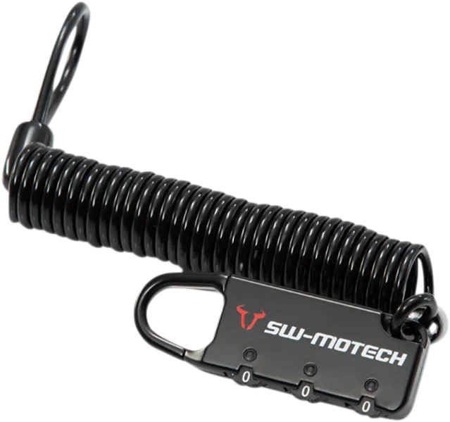 SW-MOTECH Luggage Lock - with Cable BC.LOC.00.002.10100B - Main Product View