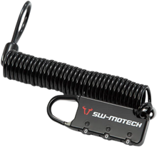 Load image into Gallery viewer, SW-MOTECH Luggage Lock - with Cable BC.LOC.00.002.10100B - Main Product View