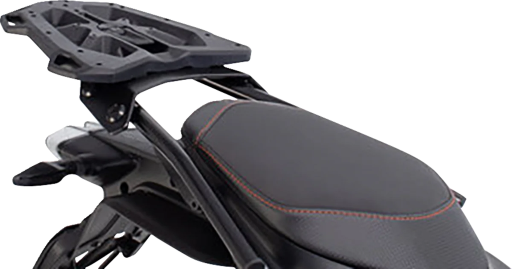 SW-MOTECH Luggage Rack Extension for STREET-RACK - 45 cm x 30 cm - Black GPT.00.152.54500/B - Side View