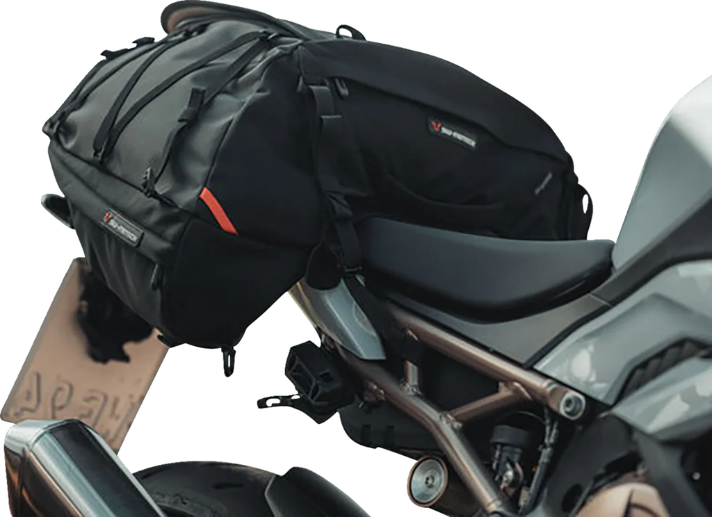 SW-MOTECH PRO Cargobag Tail Bag - 50 Liter - Black/Anthracite BC.HTA.00.306.30000 - Side View