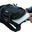 Load image into Gallery viewer, SW-MOTECH PRO Cosmo Backpack - Black/Anthracite BC.RUC.00.004.30000 - Back View