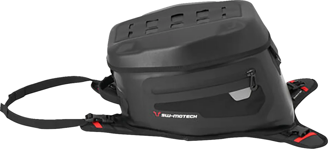 SW-MOTECH PRO Enduro WP Strap Tank Bag - 11 Liter - Black BC.WPB.00.023.10000 - Installation View
