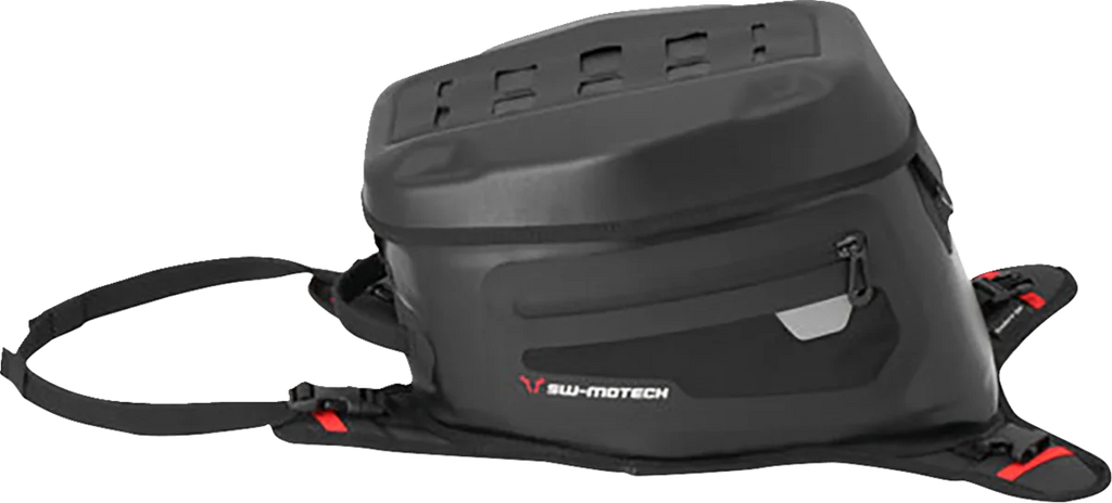 SW-MOTECH PRO Enduro WP Strap Tank Bag - 11 Liter - Black BC.WPB.00.023.10000 - Installation View