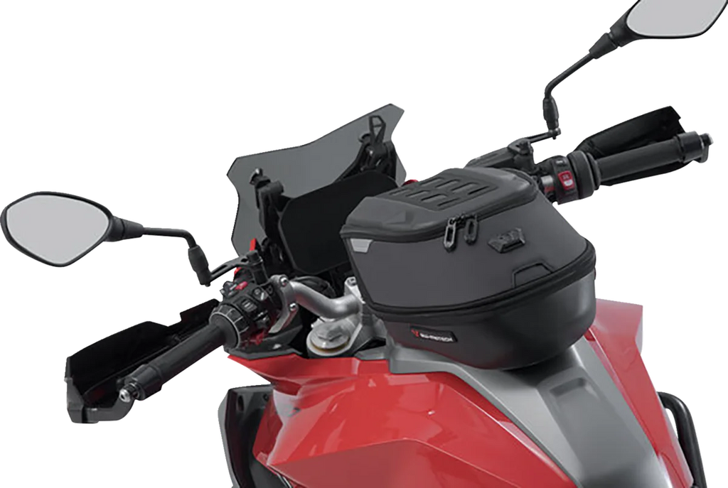 SW-MOTECH PRO Engage Tank Bag - 7 to 10 Liter - Black BC.TRS.00.107.30000 - Side View