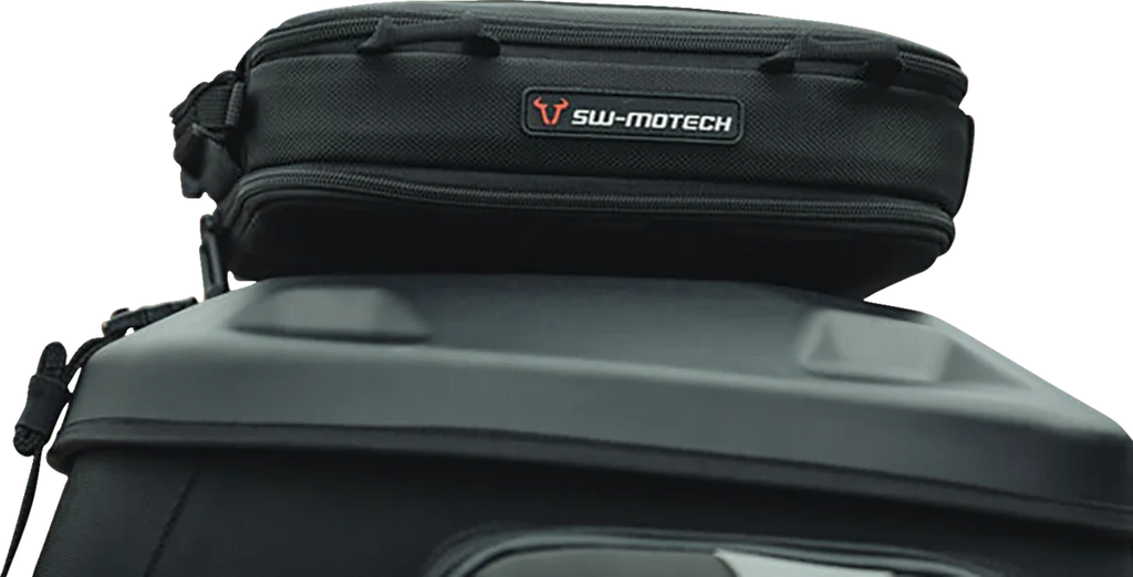 SW-MOTECH PRO Plus Accessory Bag - 3 to 6 Liter - Black BC.HTA.00.308.30000 - Back View