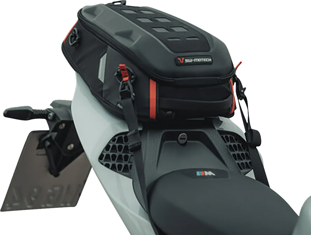 SW-MOTECH PRO Roadpack Tail Bag - 8 to 14 Liter - Black/Anthracite BC.HTA.00.307.30000 - Side View