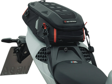 Load image into Gallery viewer, SW-MOTECH PRO Roadpack Tail Bag - 8 to 14 Liter - Black/Anthracite BC.HTA.00.307.30000 - Side View