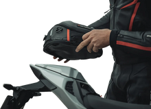 Load image into Gallery viewer, SW-MOTECH PRO Roadpack Tail Bag - 8 to 14 Liter - Black/Anthracite BC.HTA.00.307.30000 - Back View
